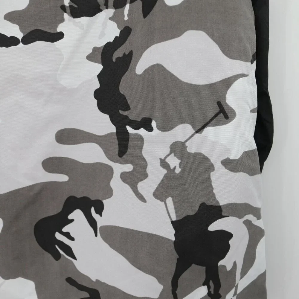 Polo Ralph Lauren Water-Repellent Camo Pullover Windbreaker Jacket